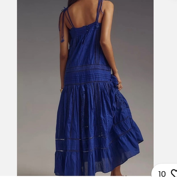 Farm Rio beautiful royal blue dress - Picture 2 of 14